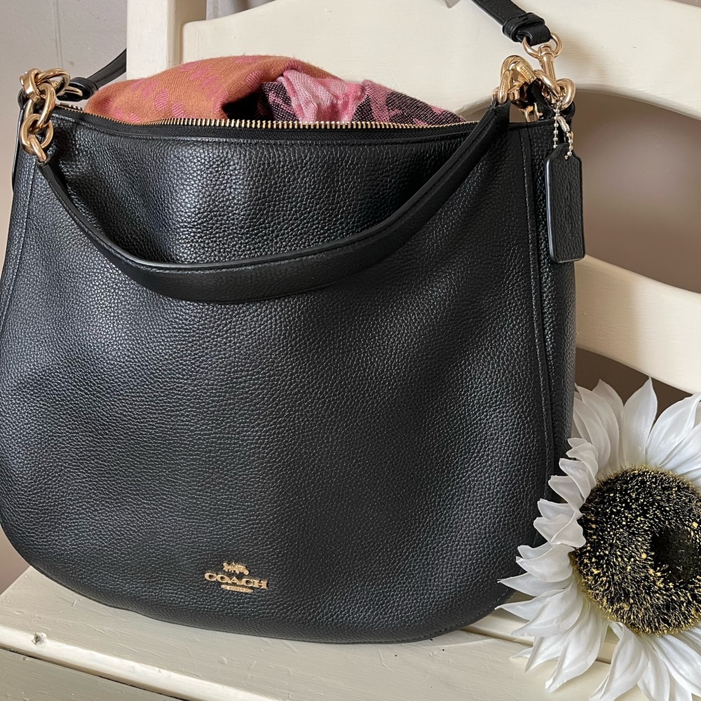 Beautiful Black Coach Crossbody
